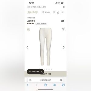 Skims leggings- medium